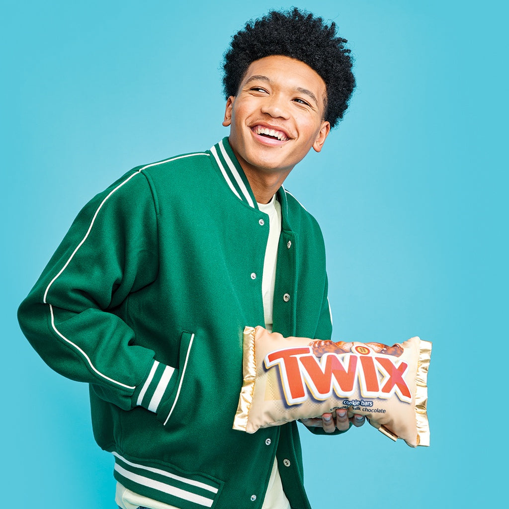 Twix Candy Microbead Plush Cover