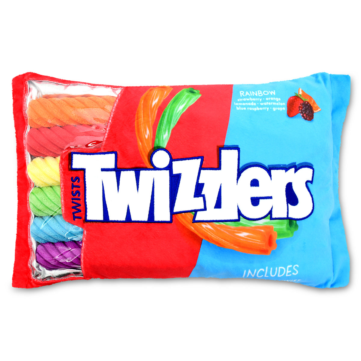 Rainbow Twizzlers Plush Cover