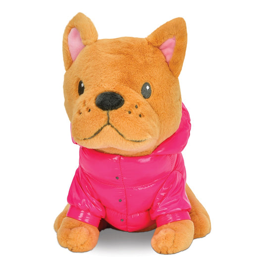 Tomfoolery Toys | Dog in Puffer Plush