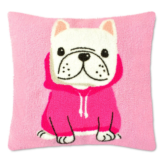 Tomfoolery Toys | Frenchie Chenille Pillow