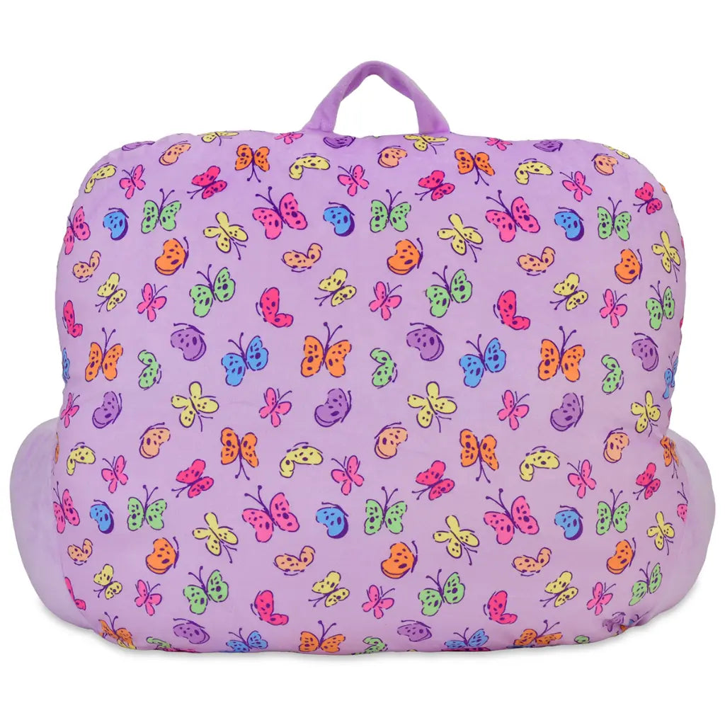 Bright Butterflies Lounge Pillow Cover