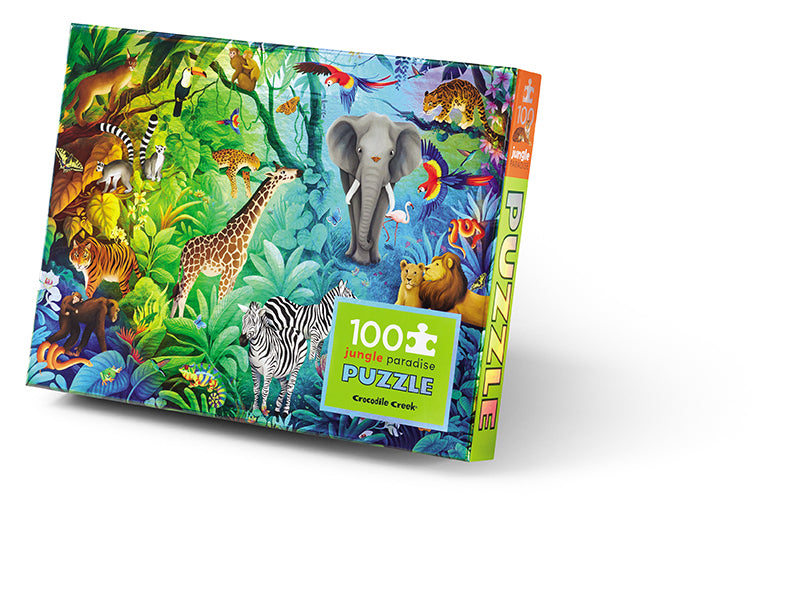 Jungle Paradise Holographic Puzzle Cover