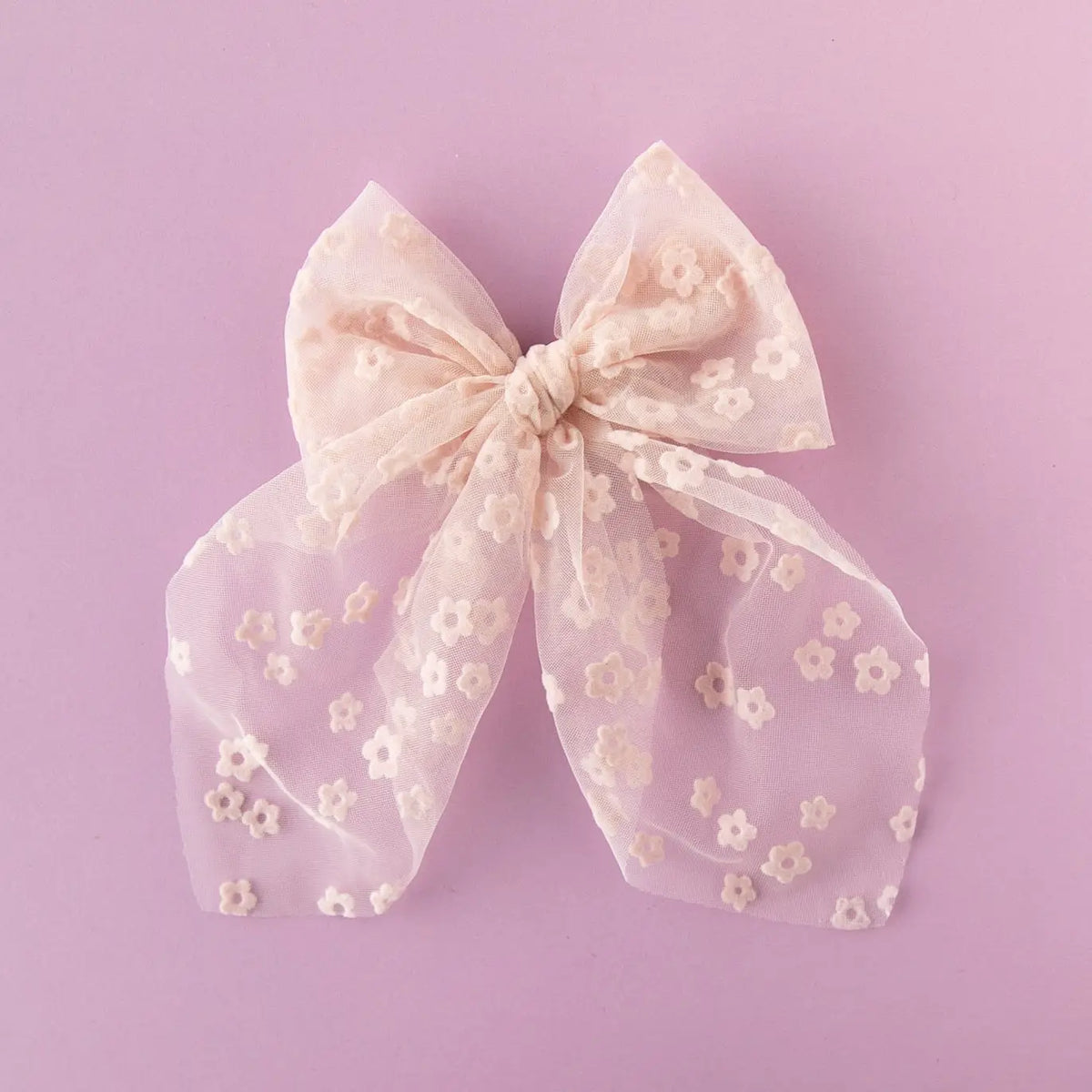 Pink Bloom Statement Bow Cover