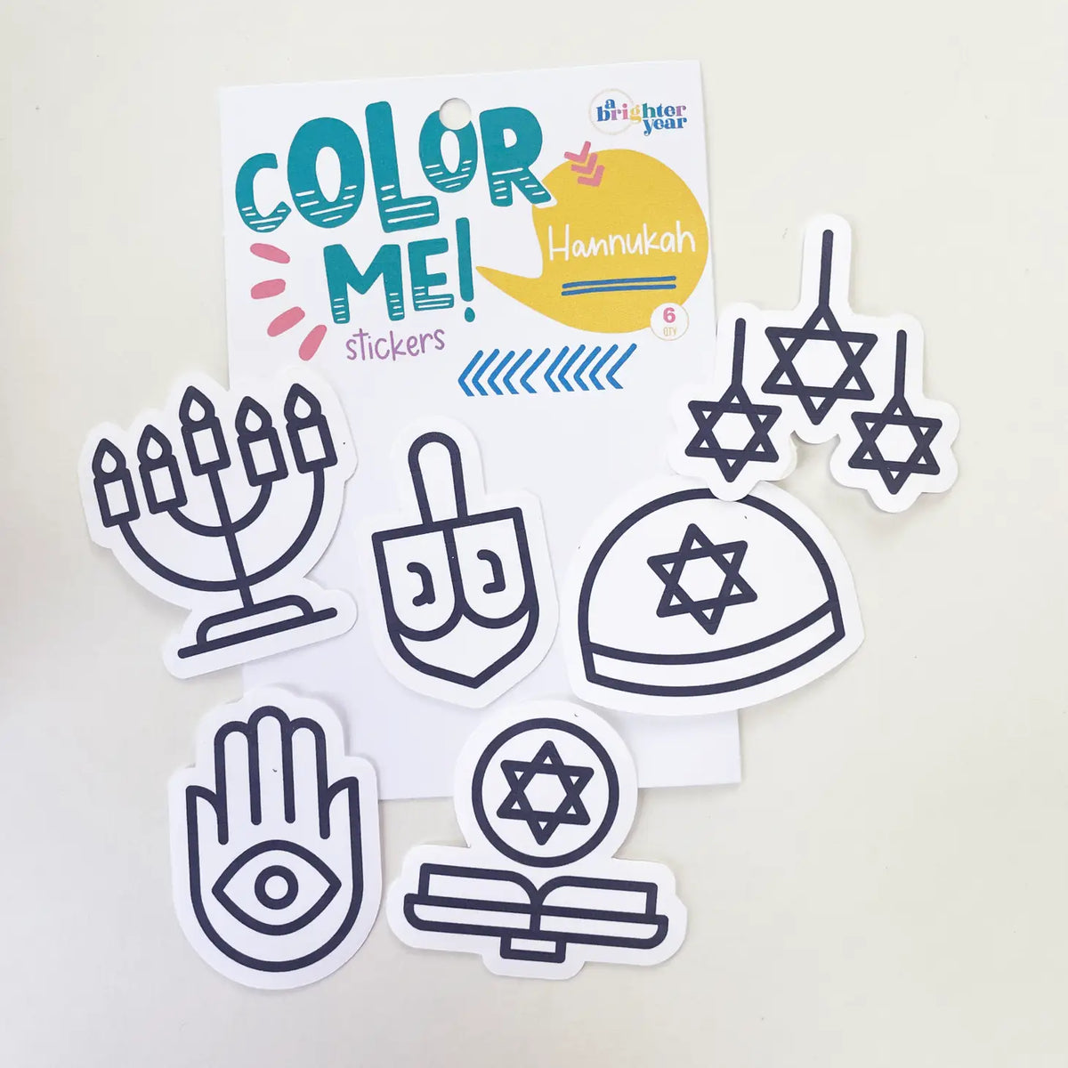 CYO Hanukkah Stickers Cover