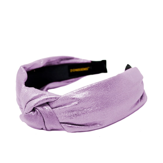 Tomfoolery Toys | Shiny Purple Knot Headband