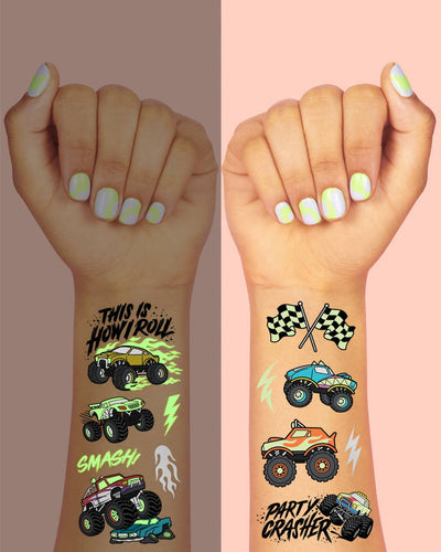 Monster Truck Glo Tattoos Preview #6