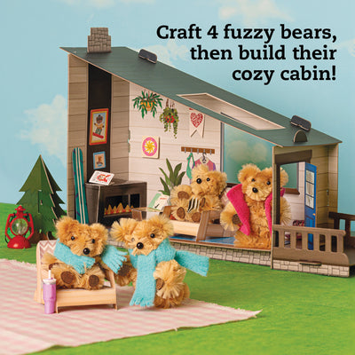DIY Miniature Cozy Bear Cabin Preview #1