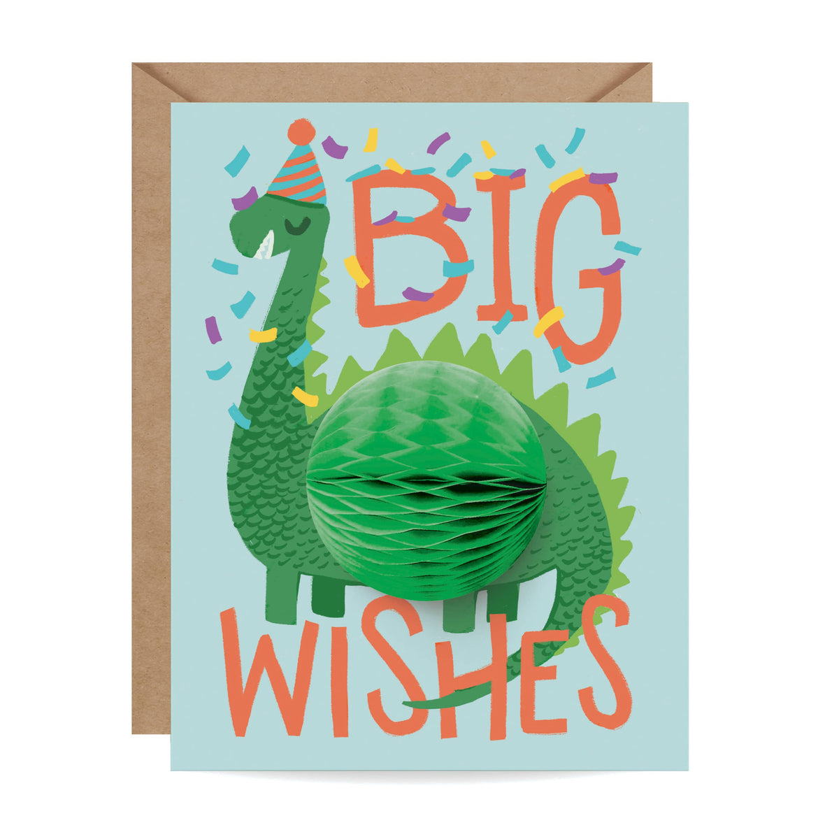 Dinosaur Birthday Pop-up Card Cover
