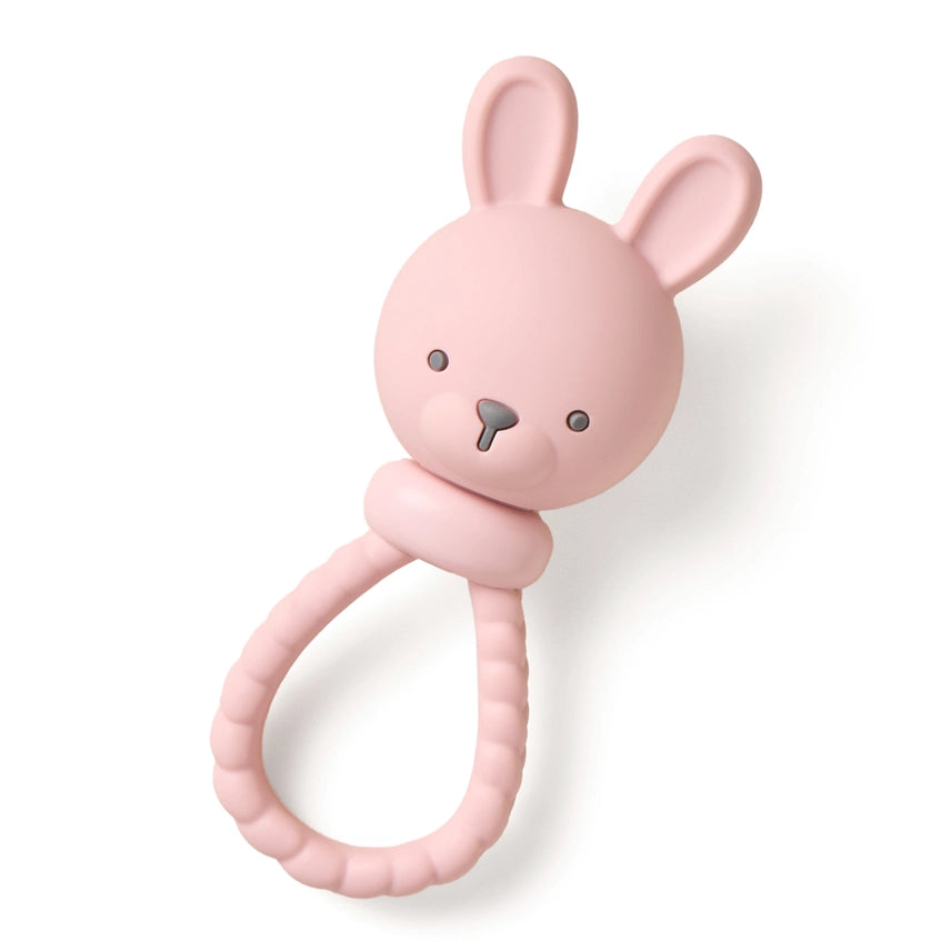 Pink Bunny Sweetie Rattle Cover