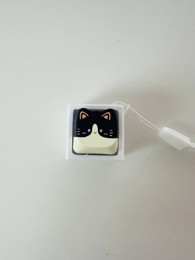 Cat Keycap Bag Charm 3 key caps Preview #3