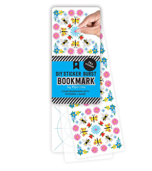 Tomfoolery Toys | Blossom & Buzz DIY Sticker Burst Bookmark