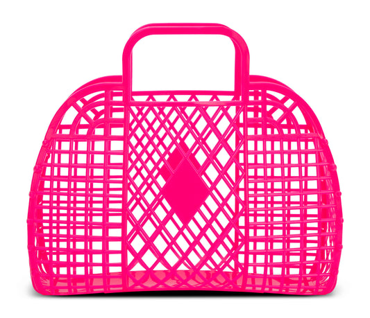 Tomfoolery Toys | Pink Neon Large Jelly Bag