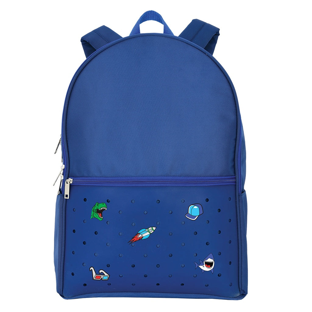 Blue Charms Backpack Cover