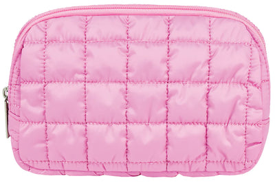 Pink Quilted Belt Bag Preview #1