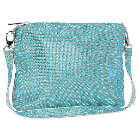 Tomfoolery Toys | Aquamarine Crystal Crossbody