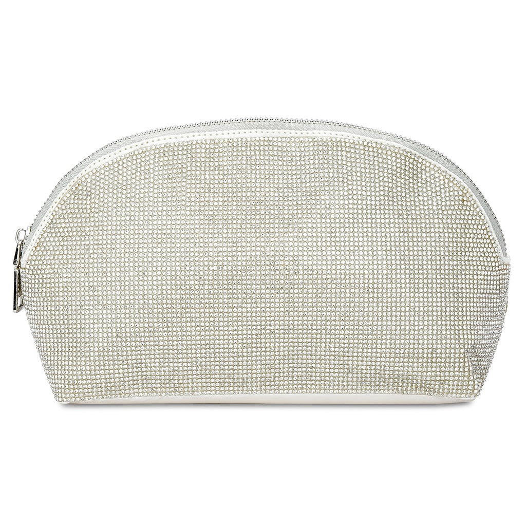 White Crystal Cosmetic Bag Cover