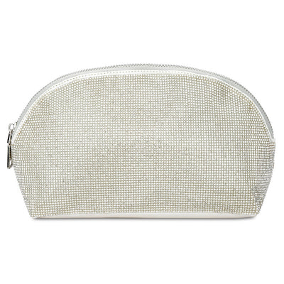 White Crystal Cosmetic Bag Preview #1