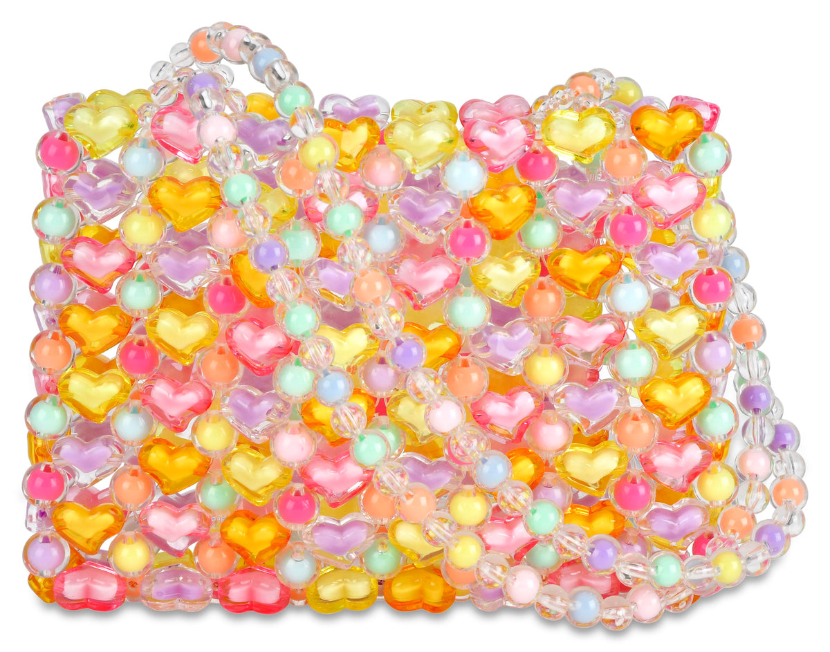 Beaded Pastel Bag Cover