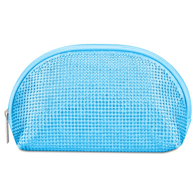 Blue Rhinestone Cosmetic Bag Preview #1