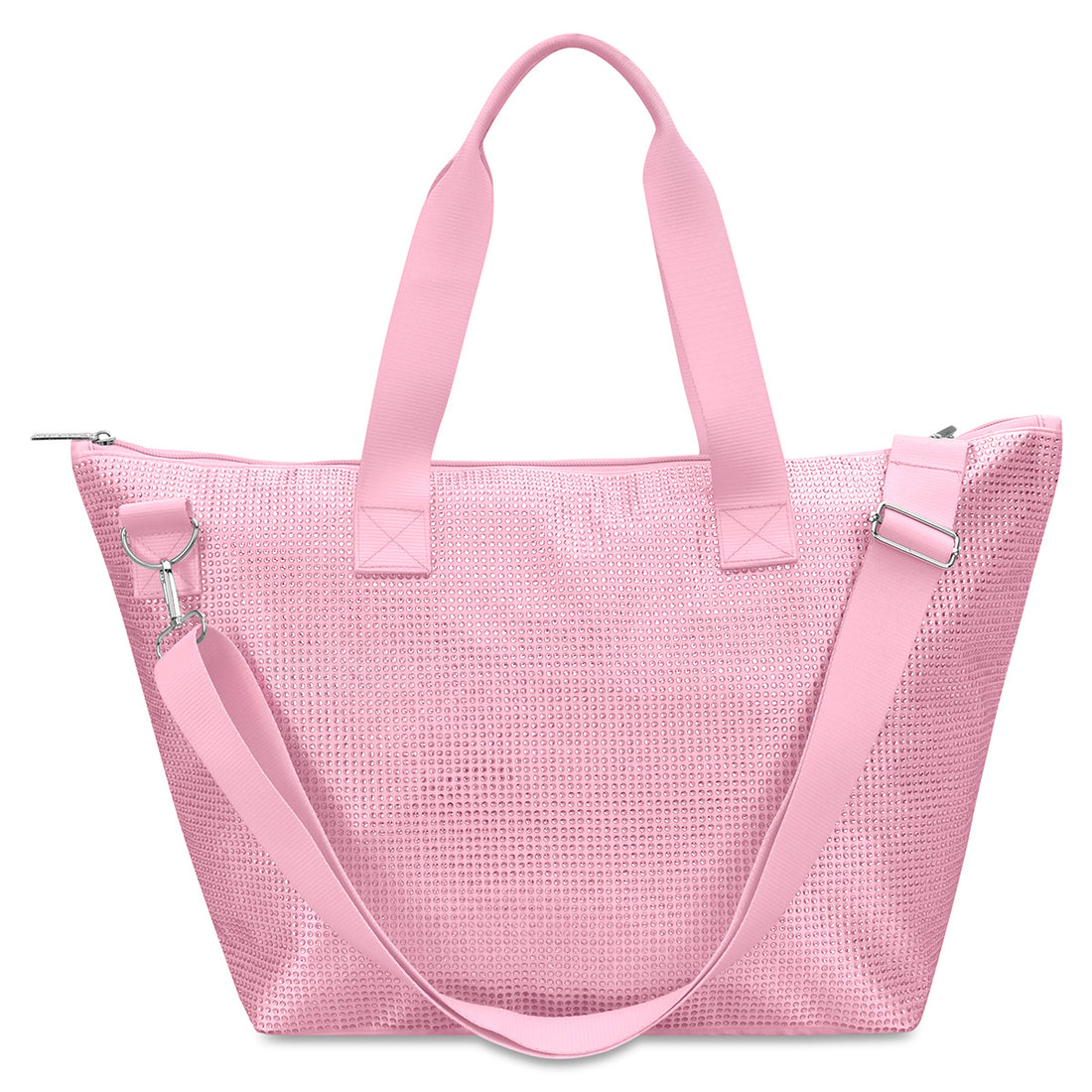 Pink Rhinestone Overnight Bag Preview #2