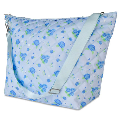 Blue Floral Weekender Bag Preview #2