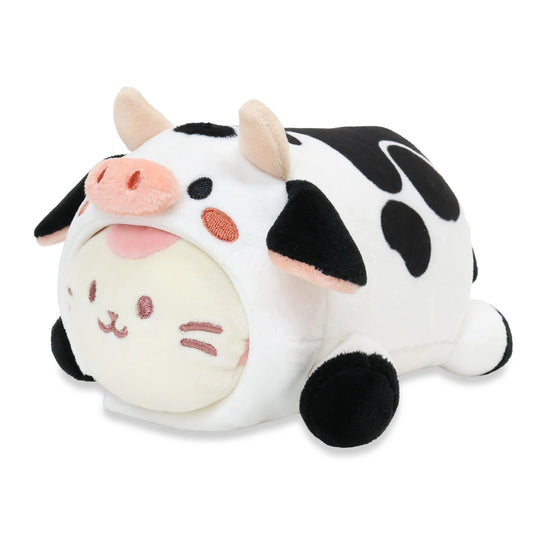 Tomfoolery Toys | Cow Kittiroll Plush Blanket