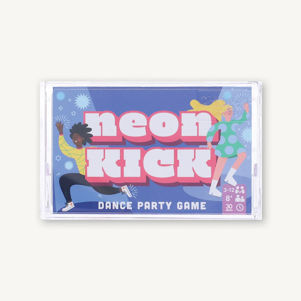 Neon Kick Cassette Game Cover