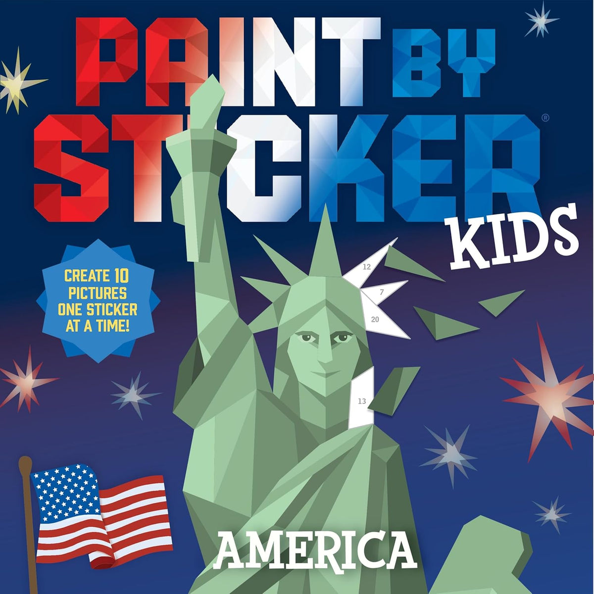 Paint by Sticker Kids: America Cover