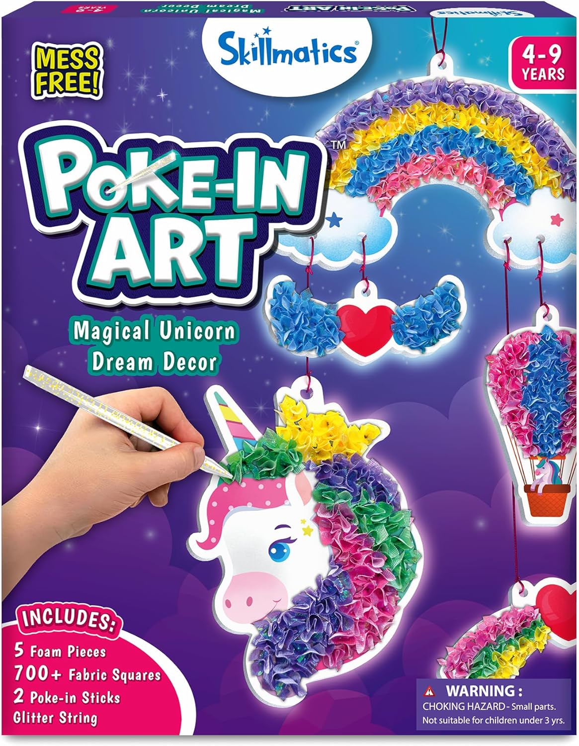 Poke in Art: Magical Unicorn Dream Decor Cover