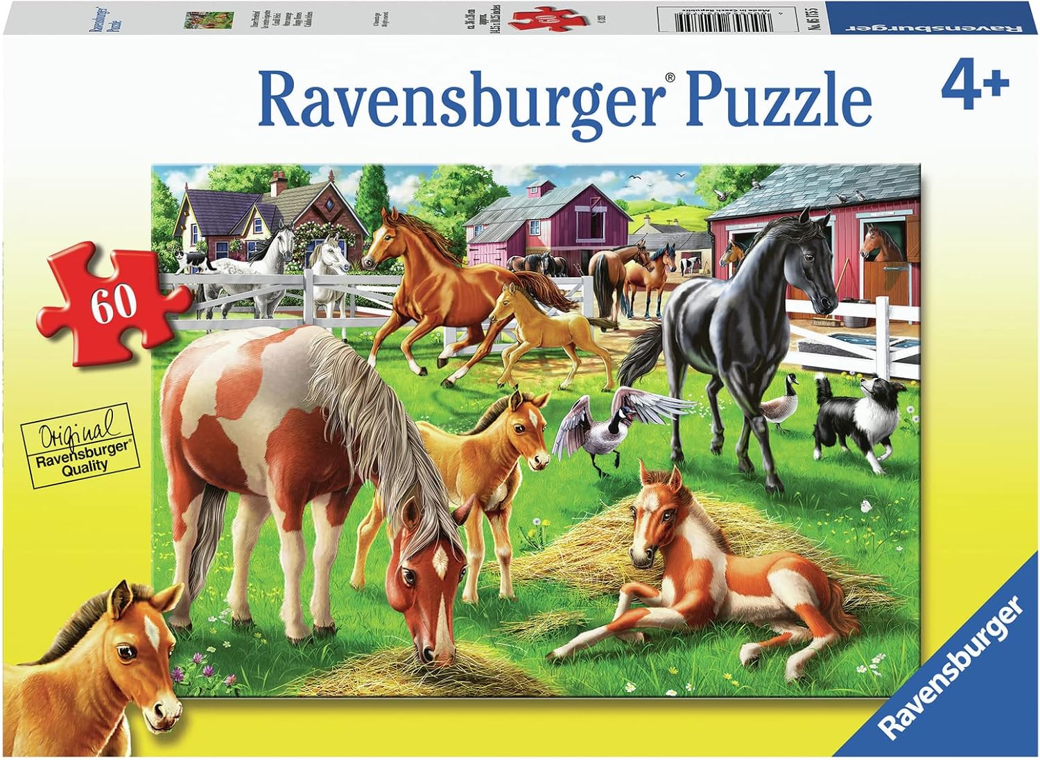 Tomfoolery Toys | Happy Horses 60pc Puzzle