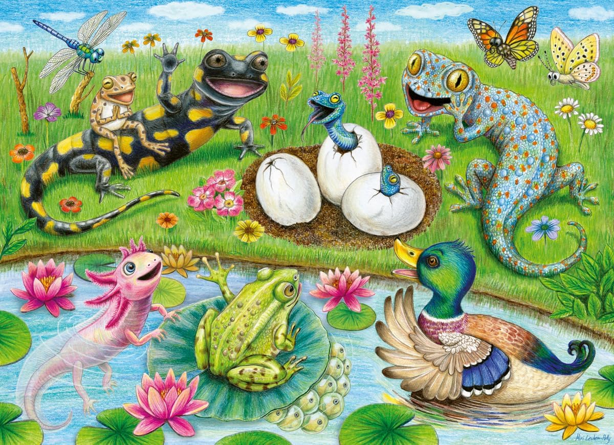 Hello Hatchlings 60pc Puzzle Cover