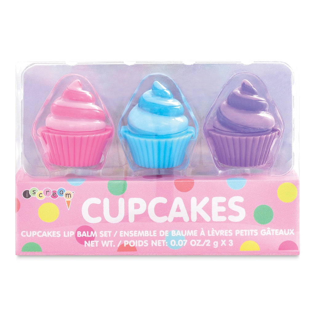Cupcakes Lip Balm Set Cover