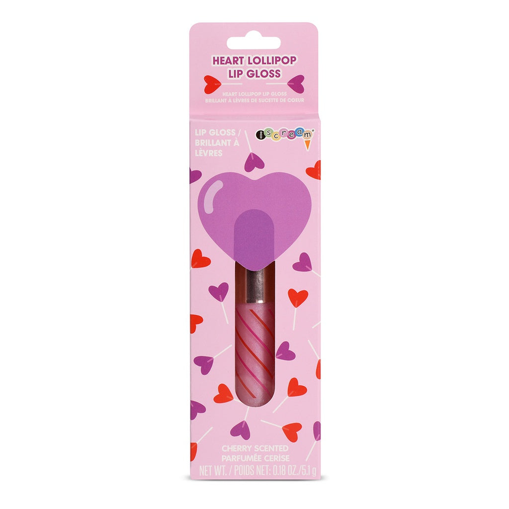 Tomfoolery Toys | Heart Lollipop Lip Gloss