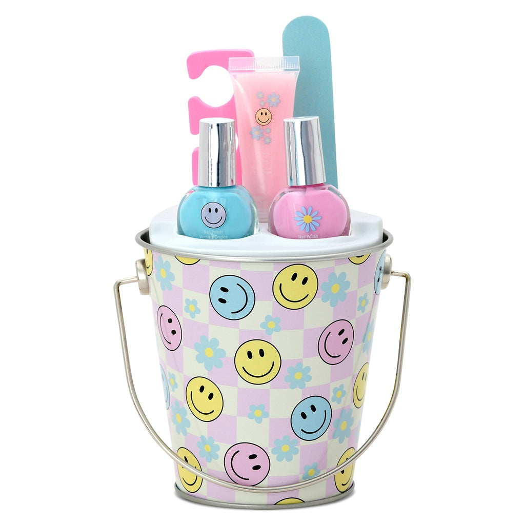 Smile All Day Beauty Bucket Cover