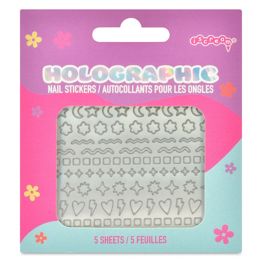 Tomfoolery Toys | Holographic Nail Stickers