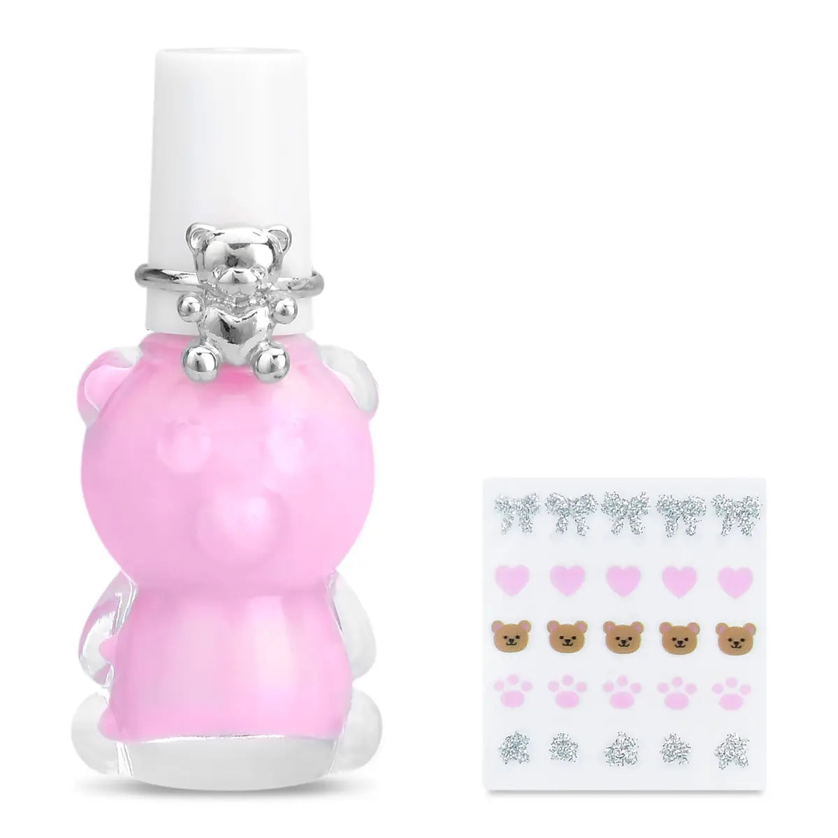 Beary Cute Nail Polish & Ring Set Cover