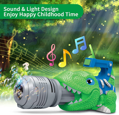 Lights & Sounds Dino Bubble Blaster Preview #1