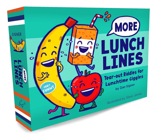 Tomfoolery Toys | More Lunch Lines: Tear-out Riddles for Lunchtime Giggles