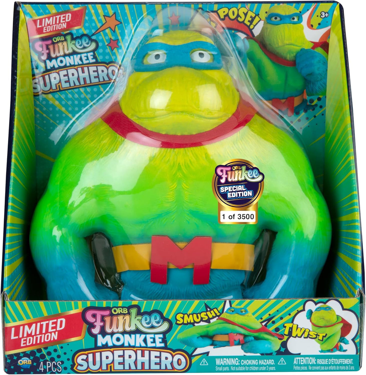 ORB Funkee Monkee Superhero Jumbo Cover