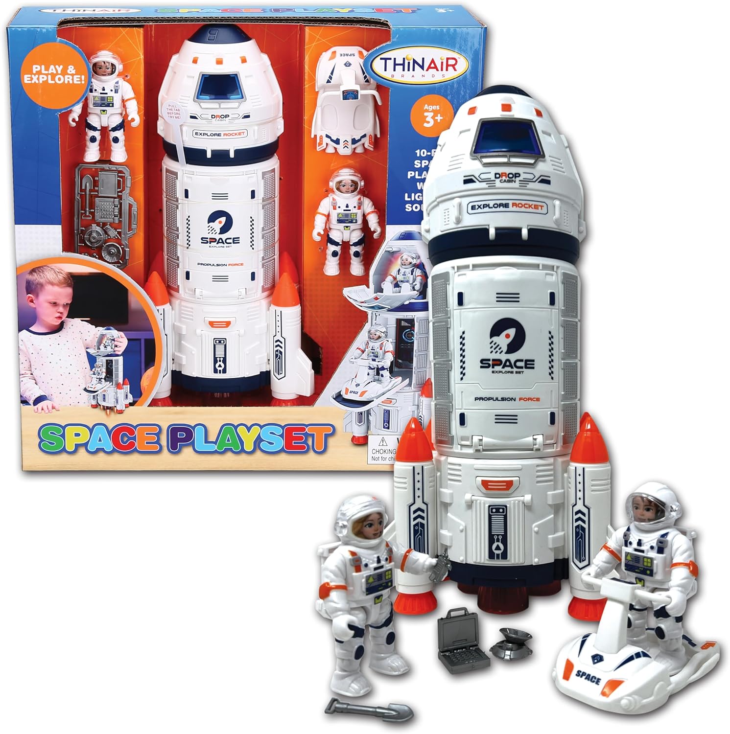Tomfoolery Toys | Space Explorer Play Set