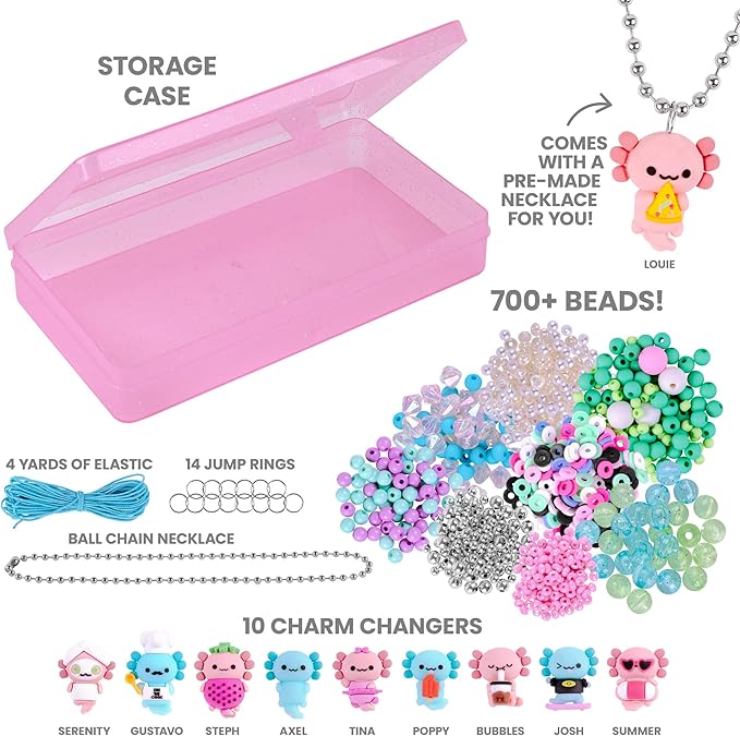 Tomfoolery Toys | Axolotl League Charm Changers Design Kit