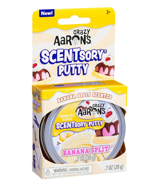 Tomfoolery Toys | SCENTsory Banana Split Putty