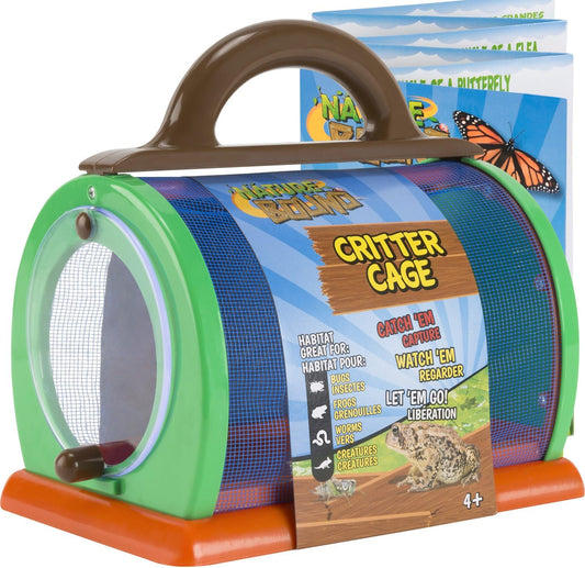 Tomfoolery Toys | Critter Cage with Activity Booklet