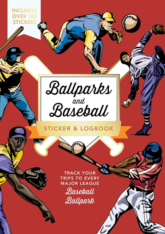 Tomfoolery Toys | Ballparks and Baseball Sticker & Logbook