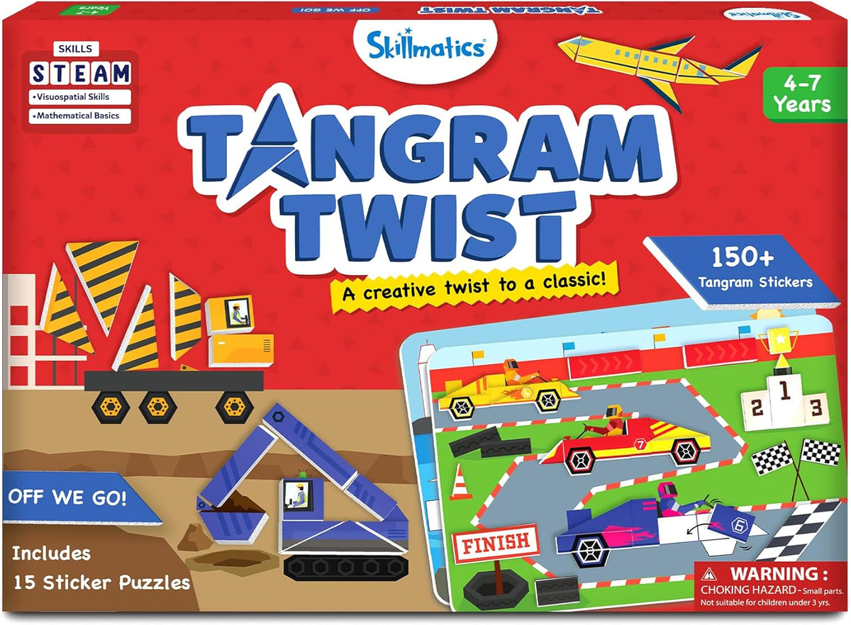 Tangram Twist: Off We Go! Cover
