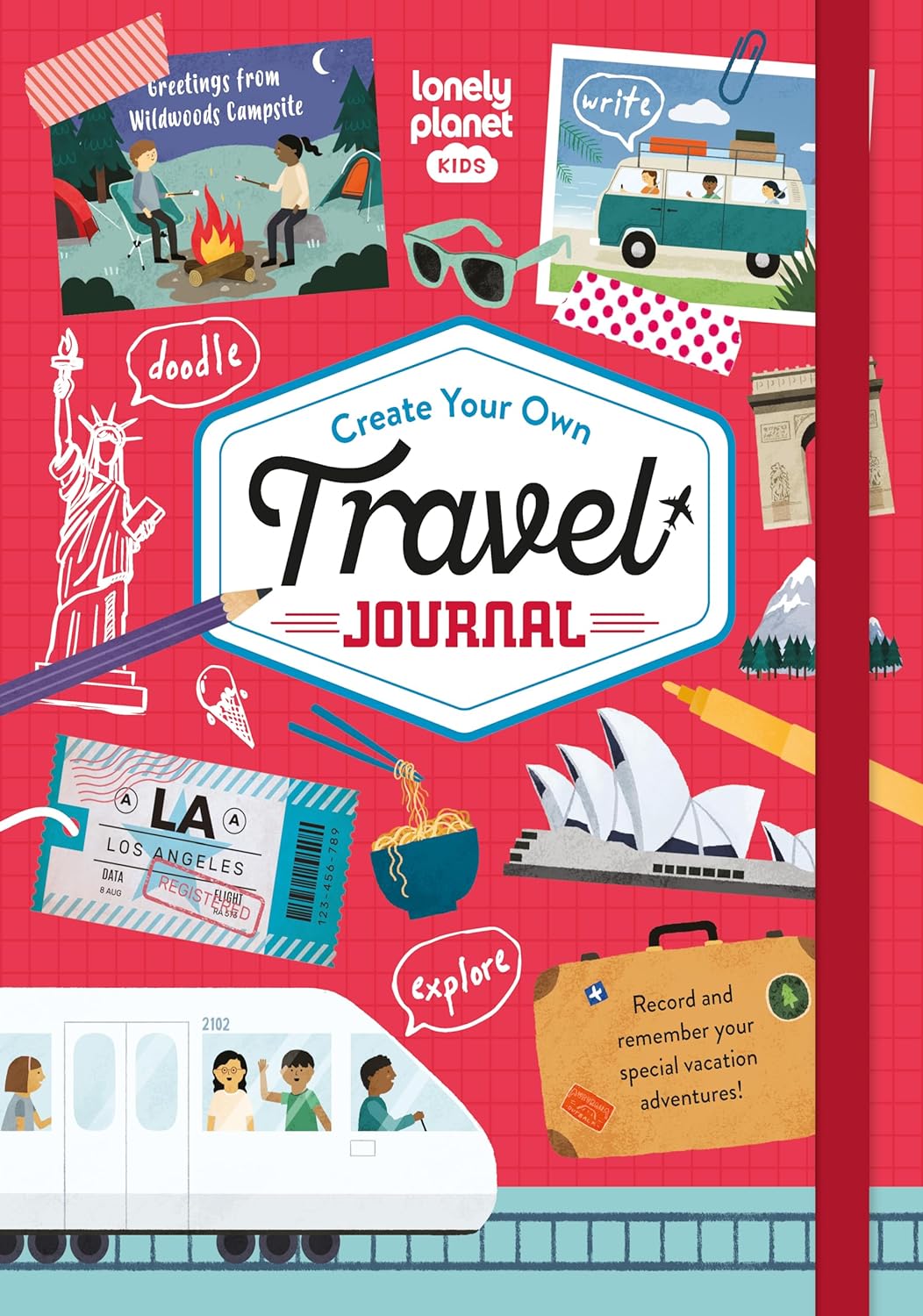 Lonely Planet Kids Create Your Own Travel Journal 1 Cover