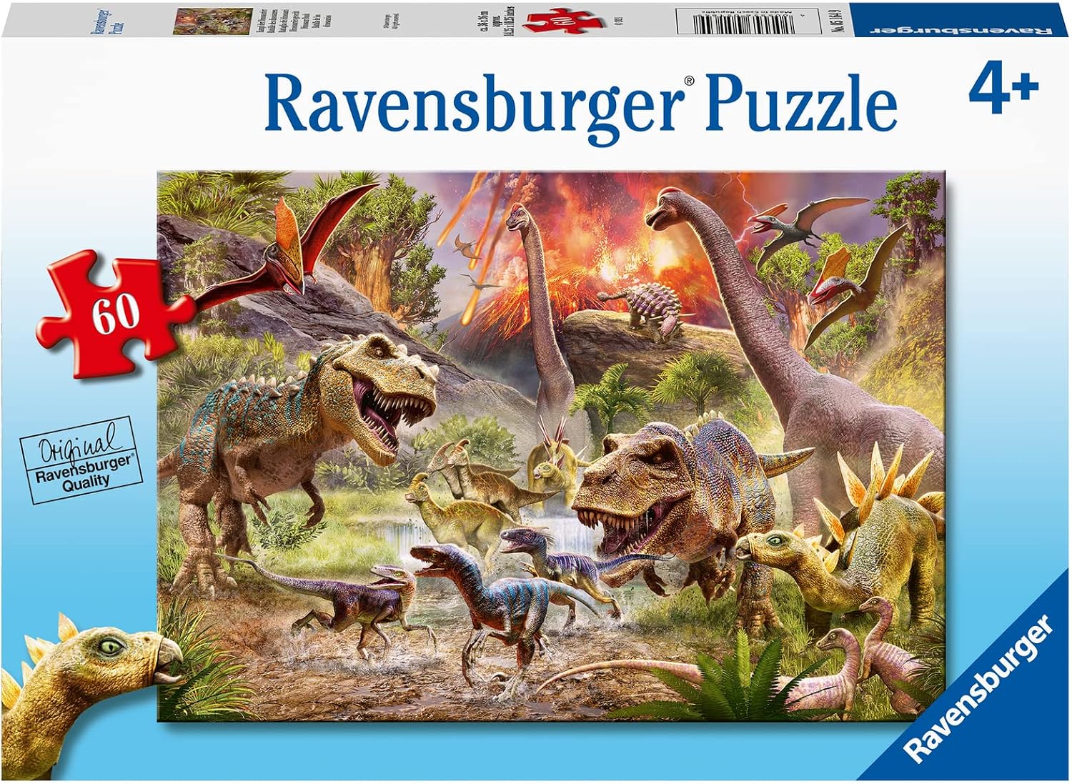 Tomfoolery Toys | Dinosaur Dash 60pc Puzzle