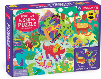 Pizzasaurus Scratch & Sniff Puzzle Preview #1