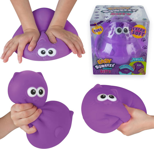 Tomfoolery Toys | Easy Sqweezy Chunky Kitty