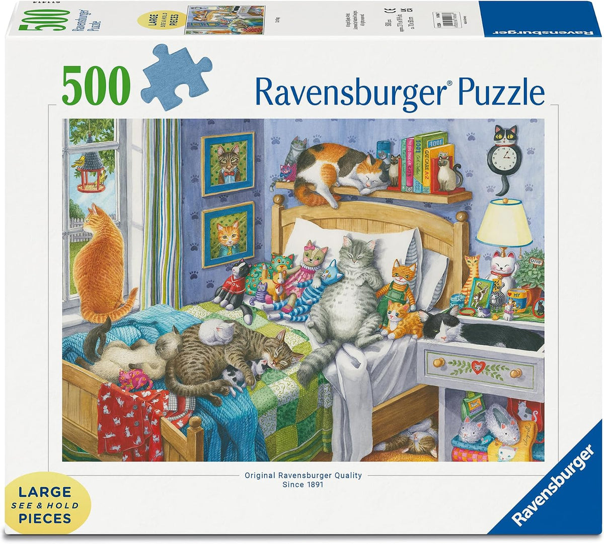 Cat Nap 500pc Puzzle Cover